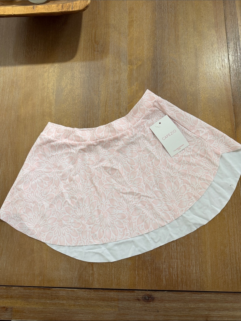 Capezio Pink Floral Moonshadow Skirt with Sz XL